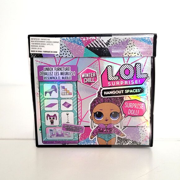 LOL Surprise Winter Chill Hangout Space Furniture with Bling Queen Doll - BNIB - Picture 3 of 4